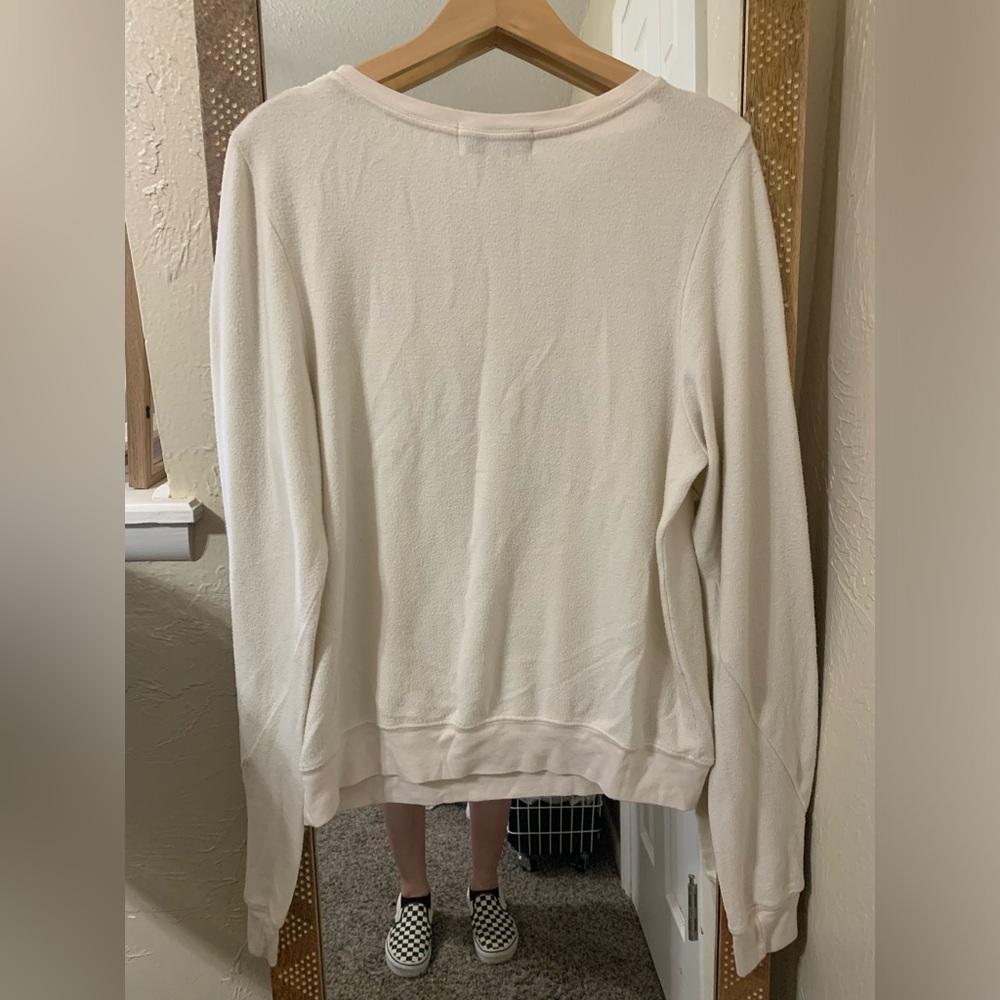 Wildfox | Mistletoe Print Sweatshirt Size Medium - Picture 8 of 8